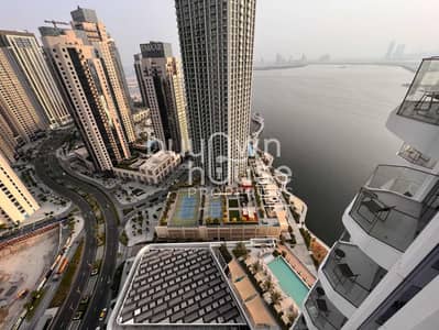 1 Bedroom Apartment for Rent in Dubai Creek Harbour, Dubai - High floor | Brand New | Furnished | Creek View