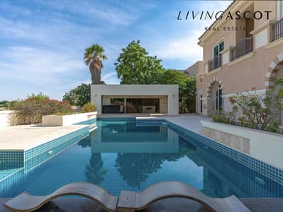 5 Bedroom Villa for Sale in Dubai Sports City, Dubai - Vacant | Golf Course | BBQ Swimming Pool