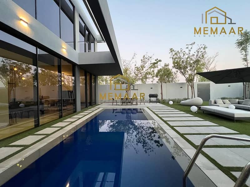 6 bedroom villa for sale in Sharjah / elevator / private pool / modern design