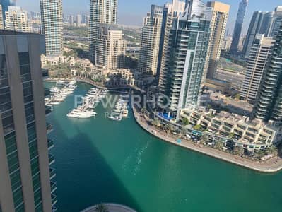 2 Bedroom Flat for Rent in Dubai Marina, Dubai - Marina View | Unfurnished | Ready to Move In