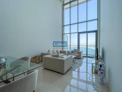 2 Bedroom Apartment for Rent in Dubai Maritime City, Dubai - Furnished | Sea Views | Double Height Ceiling