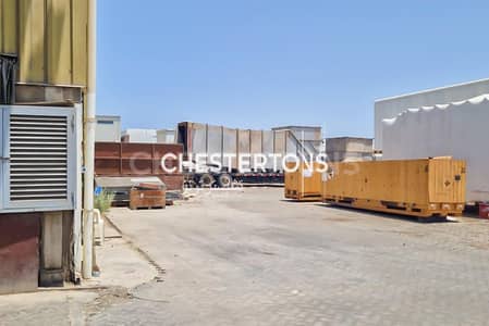 Warehouse for Sale in Jebel Ali, Dubai - Industrial Warehouse, Large Plot, Fitted Office