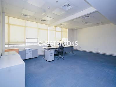 Office for Rent in Muwailih Commercial, Sharjah - Fitted Office, Prime Location, 1 Parking Free