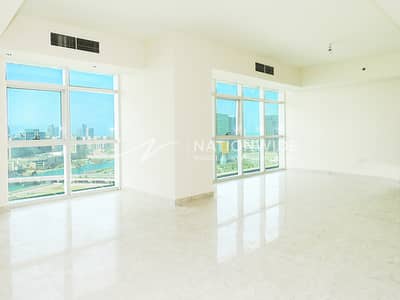 2 Bedroom Flat for Sale in Al Reem Island, Abu Dhabi - Cozy 2BR+M| Sea Views| Rented| Best Facilities