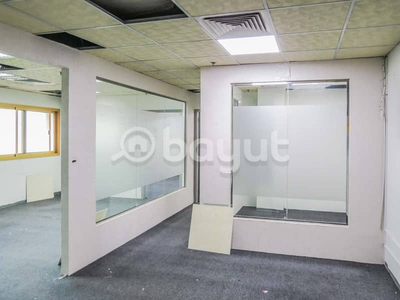 Two 900 Sq. Ft. Offices @Dhs 69K each Rent P. A. (Negotiable)