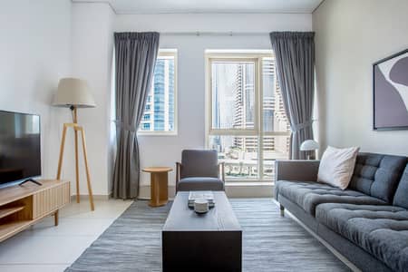 1 Bedroom Flat for Rent in Dubai Marina, Dubai - City View | Furnished | Flexible Terms