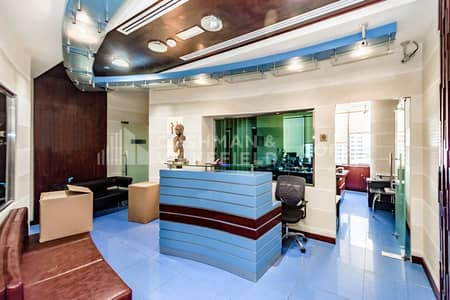 Office for Rent in Jumeirah Lake Towers (JLT), Dubai - Fitted and Furnished | Partitioned | Low Floor