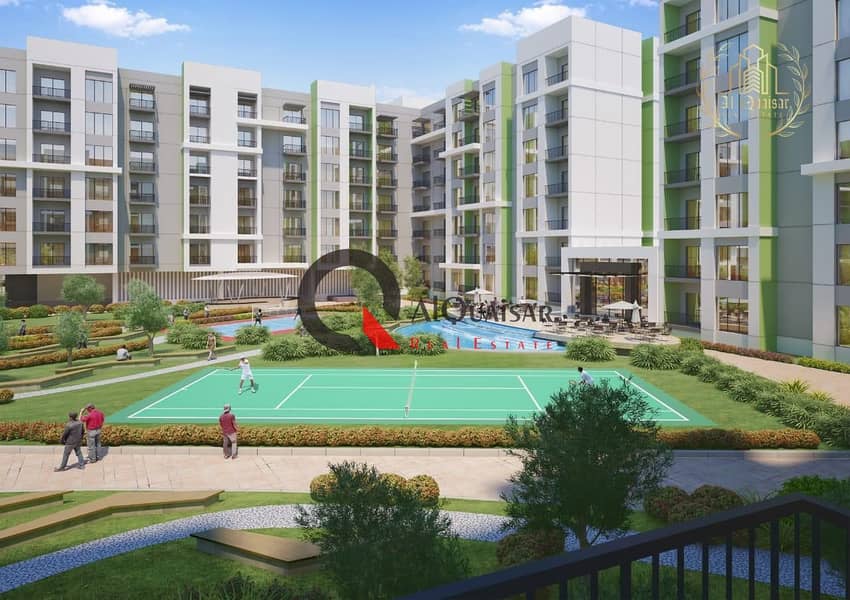 10 pay only 1 %  monthly and own your apartment.