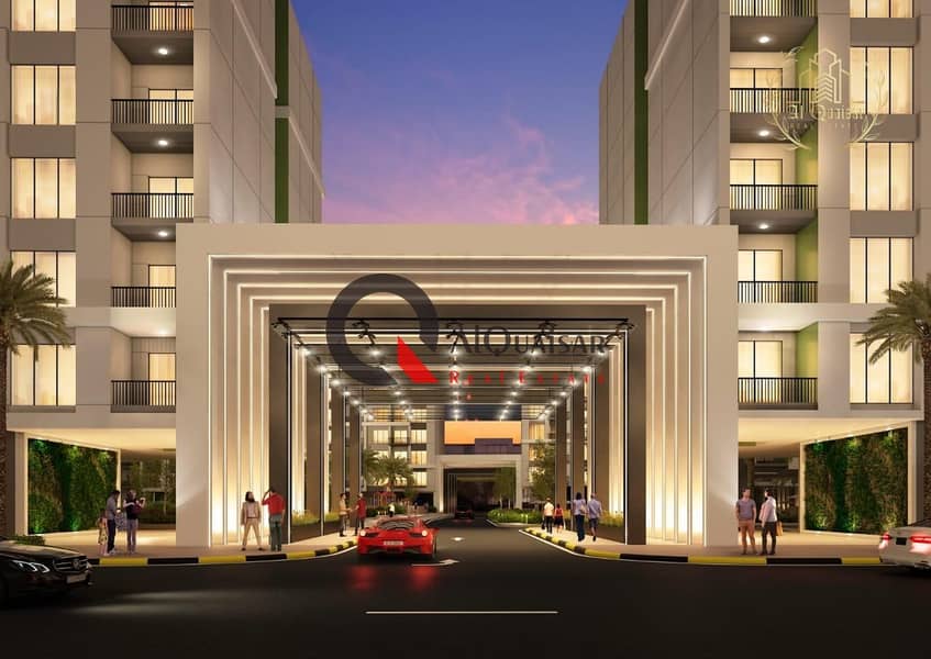 12 pay only 1 %  monthly and own your apartment.