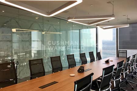 Office for Rent in Al Maryah Island, Abu Dhabi - Fitted Office | Partially Furnished | Great Location