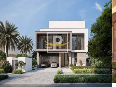 7 Bedroom Villa for Sale in Palm Jebel Ali, Dubai - Stunning Sea and Skyline Views| Beachfront Villa