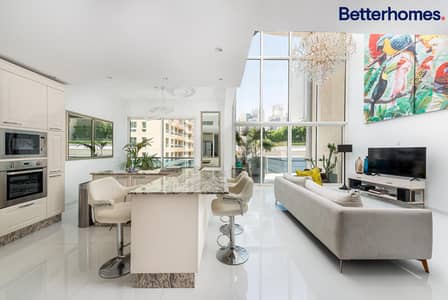 4 Bedroom Flat for Rent in Dubai Marina, Dubai - Duplex | Full Marina View | Unfurnished