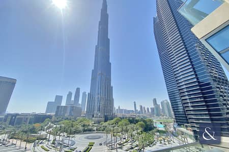 1 Bedroom Flat for Rent in Downtown Dubai, Dubai - 1 Bed | Unfurnished | Burj Khalifa View