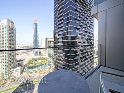 1 Bedroom Apartment for Rent in Downtown Dubai, Dubai - High Floor | Boulevard and Sea View | Furnished