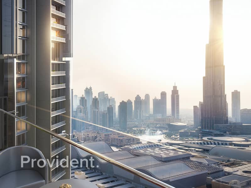 位于迪拜市中心，迪拜购物中心维达公寓，Vida Dubai Mall Tower 2 2 卧室的公寓 4100000 AED - 9090724