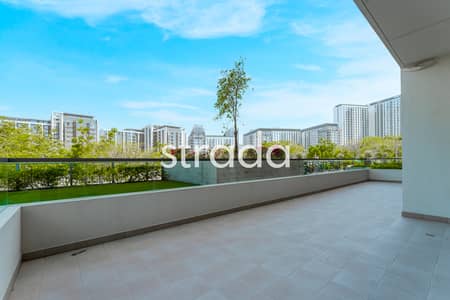 2 Bedroom Apartment for Rent in Dubai Hills Estate, Dubai - Ground Floor | Full Corner | Large Terrace