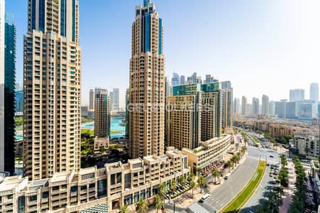 2 Bedroom Apartment for Sale in Downtown Dubai, Dubai - 2 Parking Space | Study Room | Beautiful BLVD View