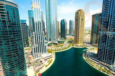 1 Bedroom Flat for Rent in Jumeirah Lake Towers (JLT), Dubai - Vacant | Fully Furnished | Lake View | 1 Cheque