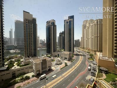 3 Bedroom Flat for Rent in Jumeirah Beach Residence (JBR), Dubai - Upgraded | Full Marina View | Vacant Now