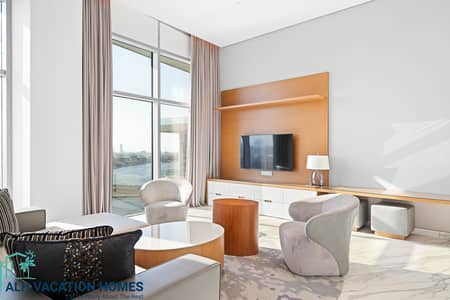 شقة فندقية 2 غرفة نوم للايجار في ديرة، دبي - Marriott jewel of creek_2bd+maid duplex_1401-15. jpg