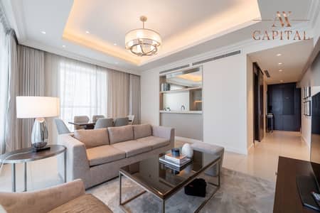 2 Bedroom Flat for Rent in Downtown Dubai, Dubai - Full Burj Khalifa view | Multiple Chqs | Corner