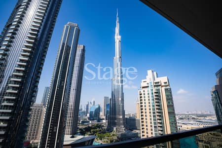 3 Bedroom Flat for Rent in Downtown Dubai, Dubai - Full Burj Khalifa View |13 Months|Multiple Cheques