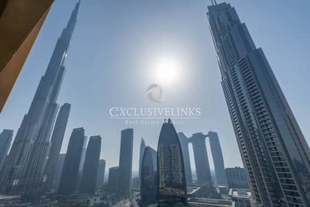 Studio for Rent in Downtown Dubai, Dubai - Burj Khalifa View | Luxurious | Vacant