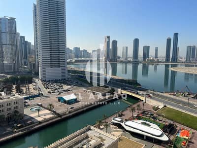 3 Bedroom Apartment for Rent in Al Khan, Sharjah - Spacious 3bhk | Two Master Bedrooms | Chiller free | Full Corniche View/Parking free | Maids Room | Rent 85k