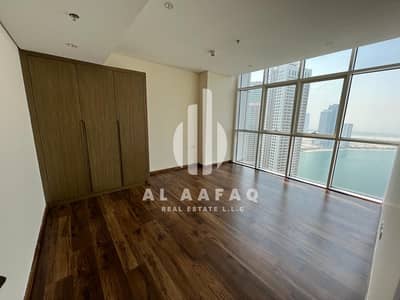 3 Bedroom Apartment for Rent in Al Taawun, Sharjah - Most Luxurious 3bhk | Corniche View | Panorama Windows | Close To Dubai | Master Bedroom | Balcony
