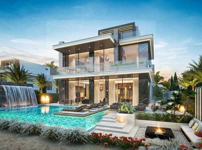 6 Bedroom Villa for Sale in DAMAC Lagoons, Dubai - a3a4fda9-v55-venice-rear-02-lr_10m10c90gi0c902r000000. jpg