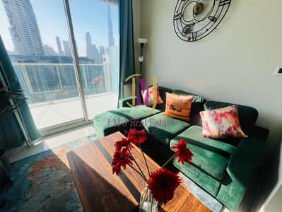 Burj Khalifa View | Furnished 1BHK | Vera Tower | High Floor