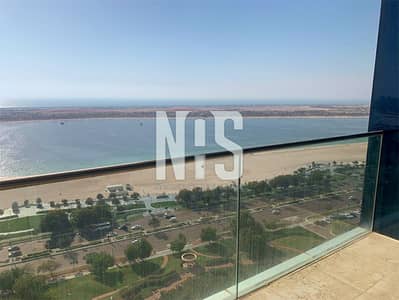 3 Bedroom Flat for Rent in Corniche Road, Abu Dhabi - Brand New apartment | Full sea view | Top Amenities