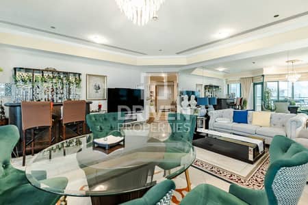 3 Bedroom Flat for Sale in Dubai Marina, Dubai - High Floor with Full Sea View and Maids Room