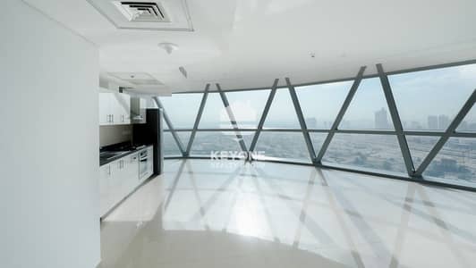 فلیٹ 1 غرفة نوم للايجار في مركز دبي المالي العالمي، دبي - أنيقة | شقة واسعة | منظر بانورامي | شرفة