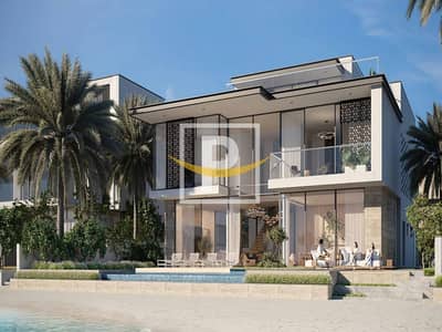 7 Bedroom Villa for Sale in Palm Jebel Ali, Dubai - 7BR Beach Villa| Private Beach Access| Waterfront