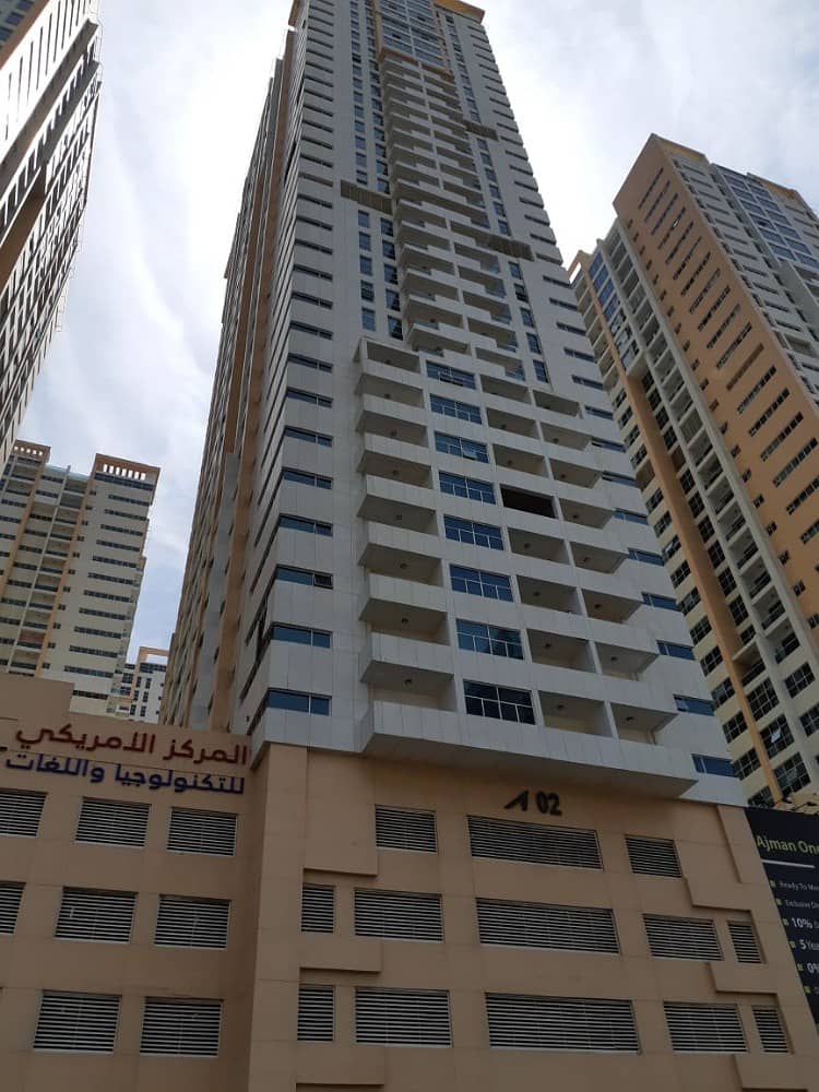 FOR RENT: 1B/R HALL  AED: 30000 WITH PARKING IN AJMAN ONE AED 30000 12PAYMENT TOWER