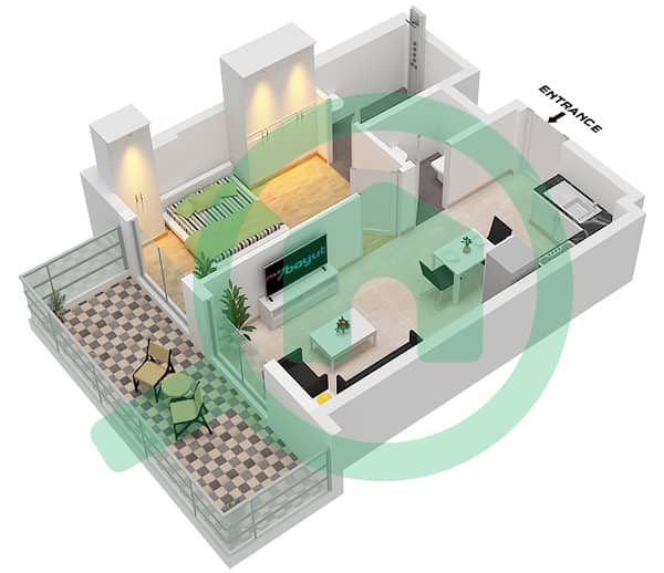 Type D Unit 12,13 Typical Floor