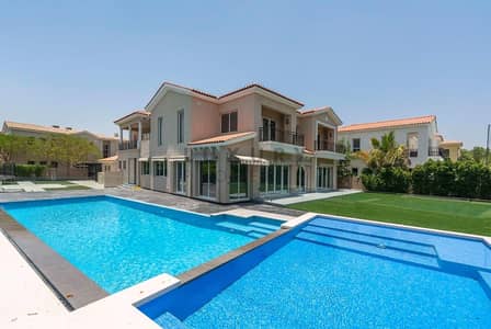5 Bedroom Villa for Rent in Jumeirah Golf Estates, Dubai - Extended Plot | Luxury Finishing | Available Now