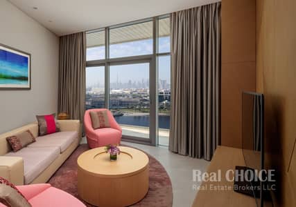 1 Bedroom Hotel Apartment for Rent in Deira, Dubai - 1 Bedroom Creek View with Balcony JOCH_017_051223. jpg