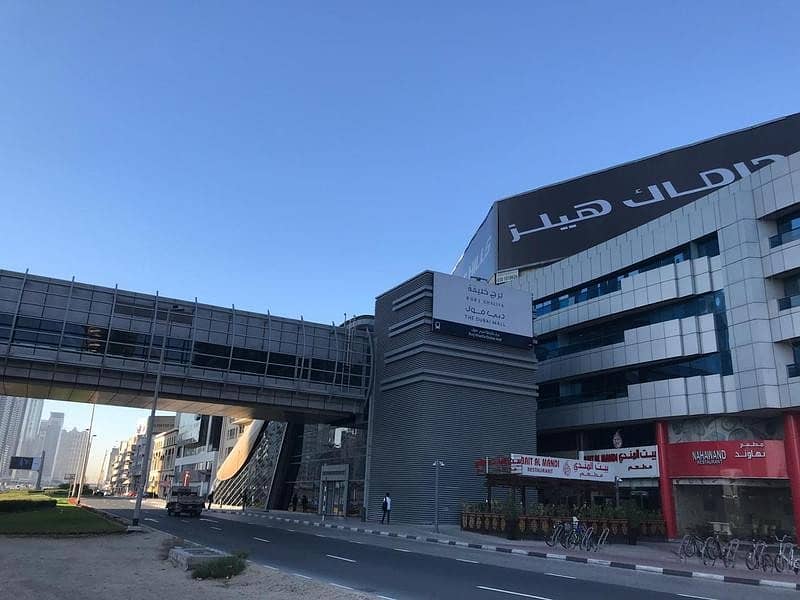 Retail Shop/Showroom for rent on Sh. Zayed Road, opposite Downtown Dubai and City walk.
