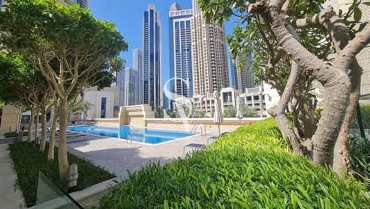 1 Bedroom Apartment for Rent in Downtown Dubai, Dubai - Peaceful 1BD + Study | Chiller Free | White Goods