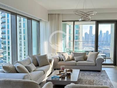 3 Bedroom Flat for Rent in Za'abeel, Dubai - Full Burj Khalifa View| Fully Furnished | Balcony