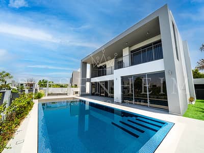 5 Bedroom Villa for Sale in Dubai Hills Estate, Dubai - Upgraded |Single Row |Oversized Plot| Private Pool