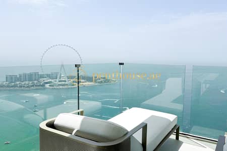 3 Bedroom Penthouse for Sale in Jumeirah Beach Residence (JBR), Dubai - Beachfront Penthouse with Pristine Sea View