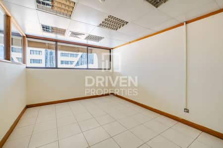 Office for Rent in Deira, Dubai - Fitted and Partitioned Office | Well Kept
