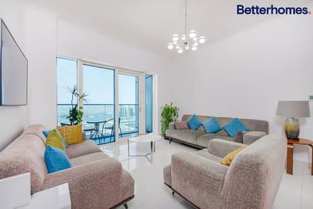 3 Bedroom Apartment for Rent in Dubai Marina, Dubai - Furnished | Vacant | Magnificent Sea View