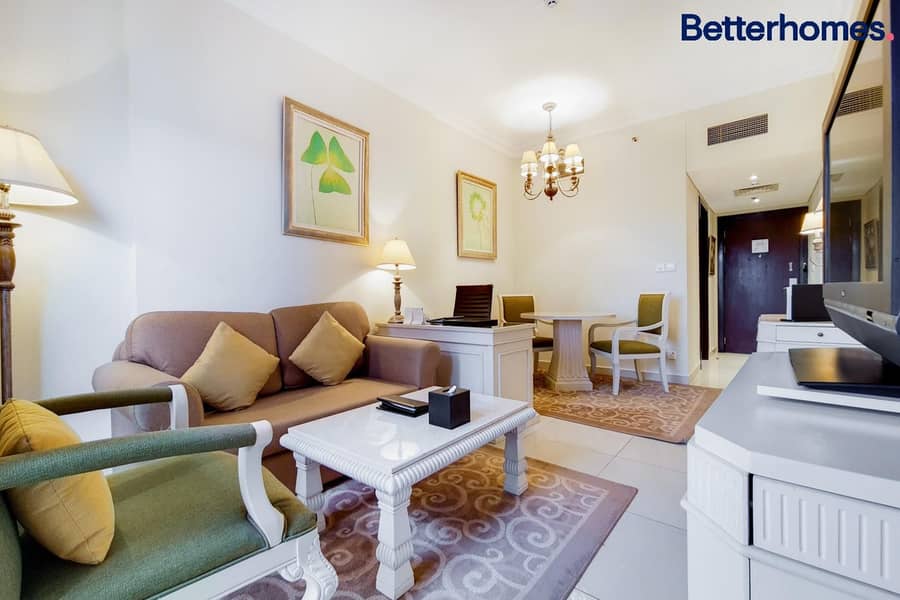شقة في فندق تو سيزنز،مدينة دبي للإنترنت 1 غرفة 109936 درهم - 8975338