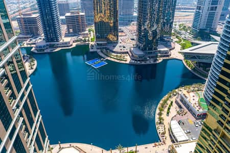 2 Bedroom Apartment for Rent in Jumeirah Lake Towers (JLT), Dubai - Lake View | High Floor |  Near Metro