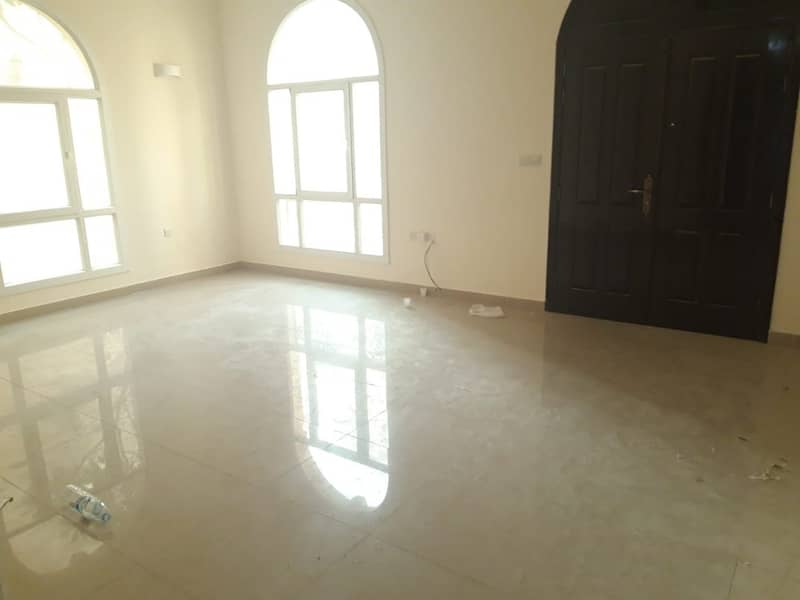 For rent in khalifa a city (3b/r)(hall) a very huge space- good location-