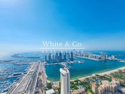 4 Bedroom Flat for Rent in Dubai Marina, Dubai - Upgraded | Panoramic views | High floor